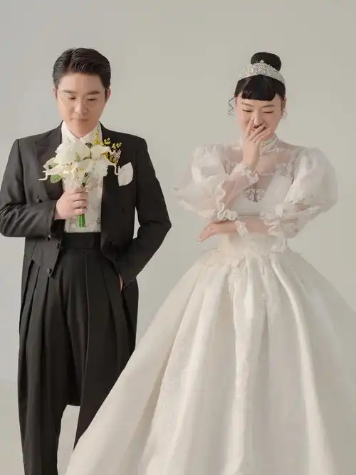 普通人的婚纱照一