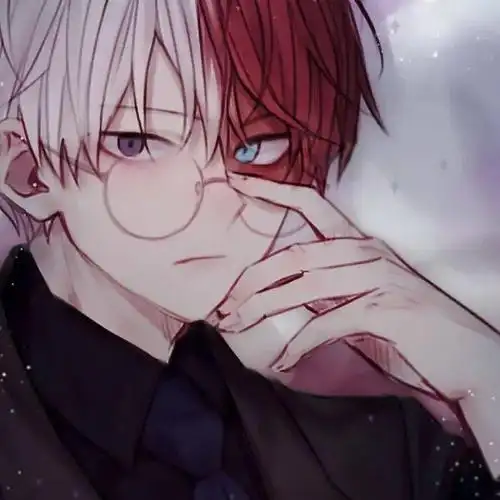 微信头像动漫男含眼镜男