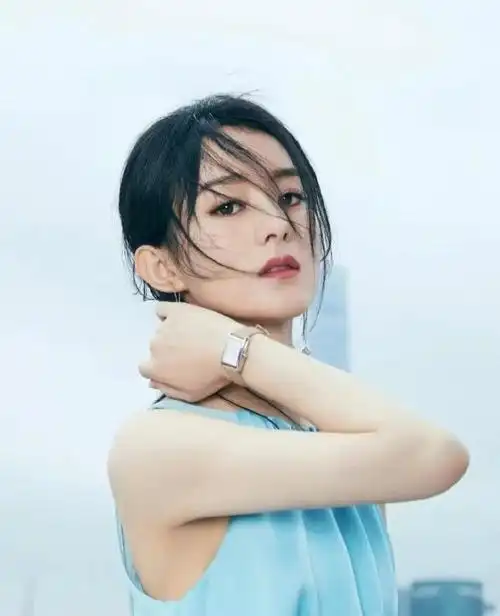 赵丽颖的面部折叠度##赵丽颖最新怼脸照