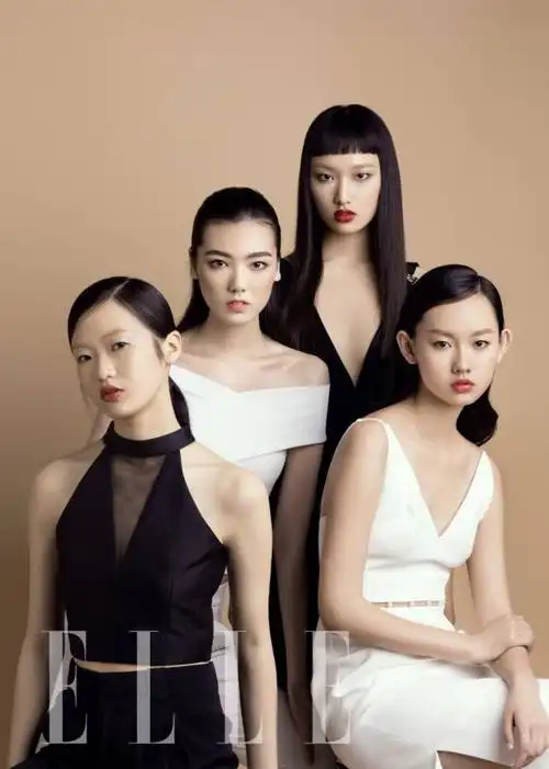 同登时《elle》 新面孔四小天鹅实在不简单
