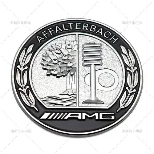 适用于奔驰苹果树c柱侧标a级s级 c级 e级a35lglc改装amg侧标贴标
