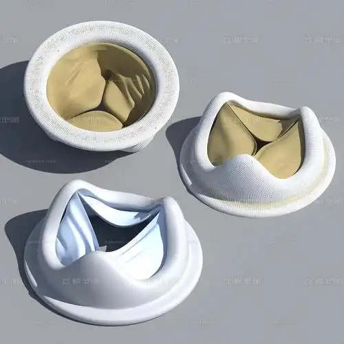 圆形网格物件心脏医疗器械开和器