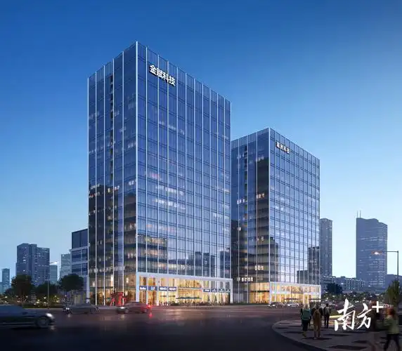 广东瑞洲科技有限公司总部项目效果图