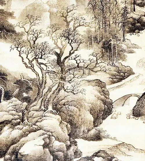 他要画出自己的风格王翚绘仿李成山水王翚的仿李成山水是一