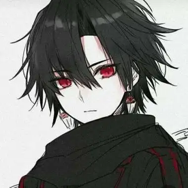 黑白头像男生动漫冷酷_头像图片_扣扣乐园