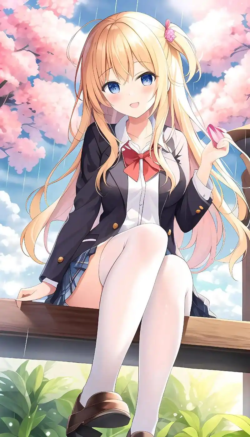 二次元 #美少女 #动漫老婆 #樱花系初恋女孩  - 抖音