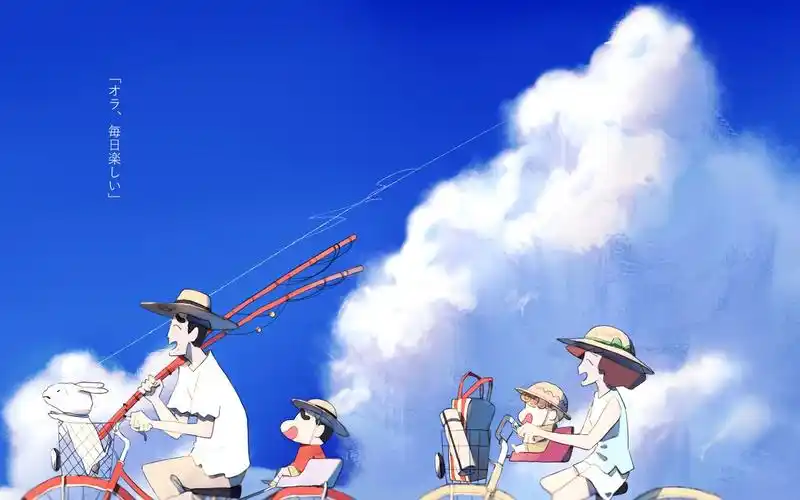 【4k蜡笔小新】"童年的荡秋千,随记忆一直晃到现在"