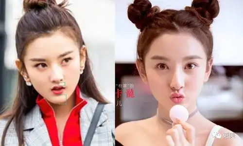 景甜,郑爽保持少女感的秘诀不是苹果肌,而是这道沟|景甜|郑爽|人中