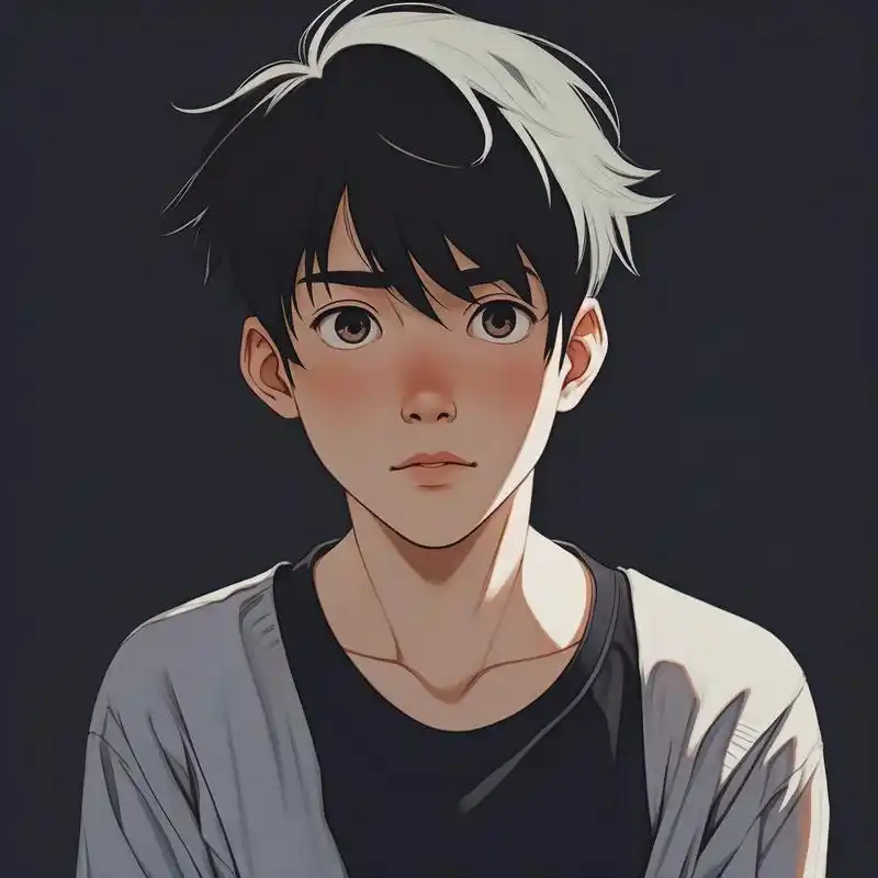 96手绘男生头像精选78