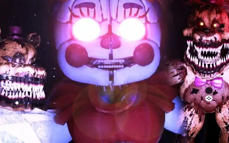 【dawko fnaf】baby在fnaf4房子里!