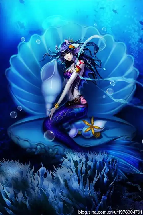 人鱼公主,每个男生心里都有一个美人鱼的形象这就是我的,心目中的人鱼