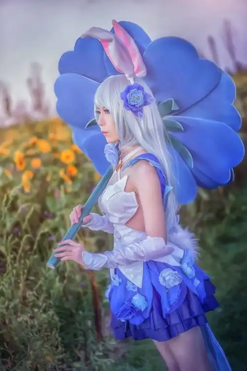 王者荣耀公孙离花间舞cosplay