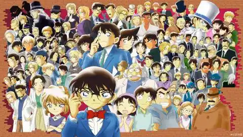 名侦探柯南#名侦探柯南#最近有很多小伙伴私信要这张全家福的原图