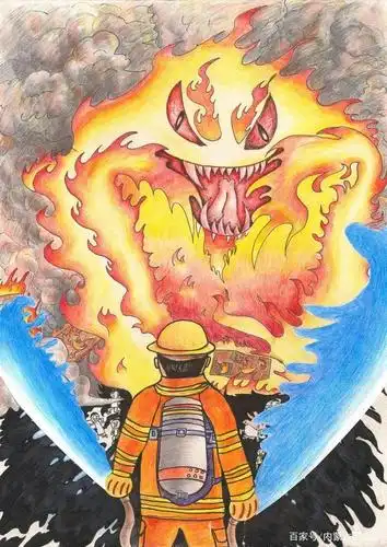征·集|"我是小小消防员——童言童画"消防安全作品互动赛启动
