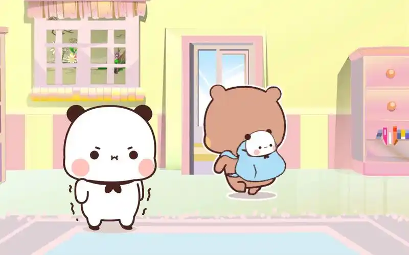 一二布布吵架了,后面的举动太暖心了