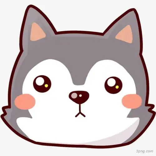 动物头像png素材透明免抠图片-动植人物