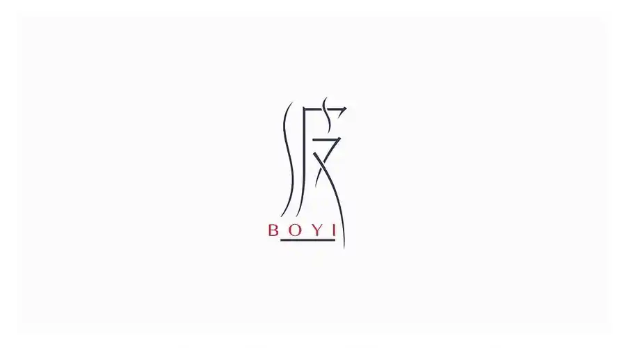以人体曲线设计的logo