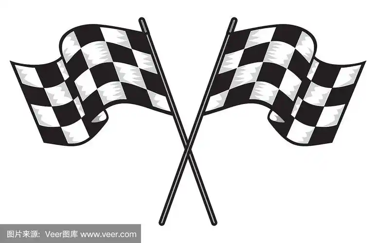 赛车的旗帜