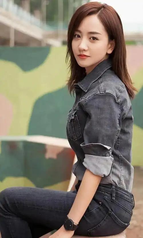 温婉秀雅的杨蓉肤白貌美精致优雅的写真照