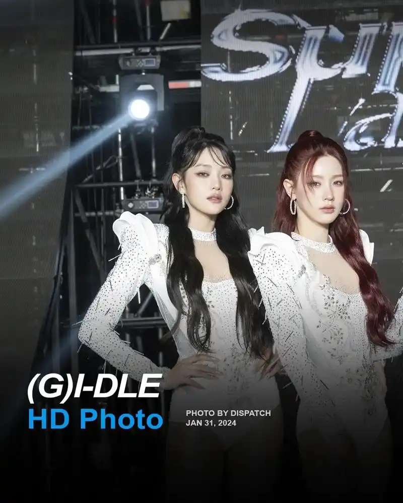 [gidle]d社新闻图.gidle  (g)i-dle ↑ - 抖音