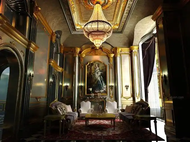 奢华宫廷装修效果图