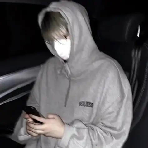 男生头像戴黑口罩侧脸伤感 男生头像图片大全 -【爱个性】