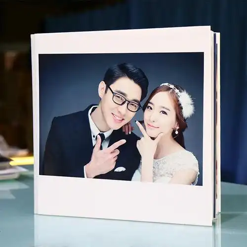 方8寸硬壳册照片书定制方10寸婚纱照相册纪念册制作杂志企业画册