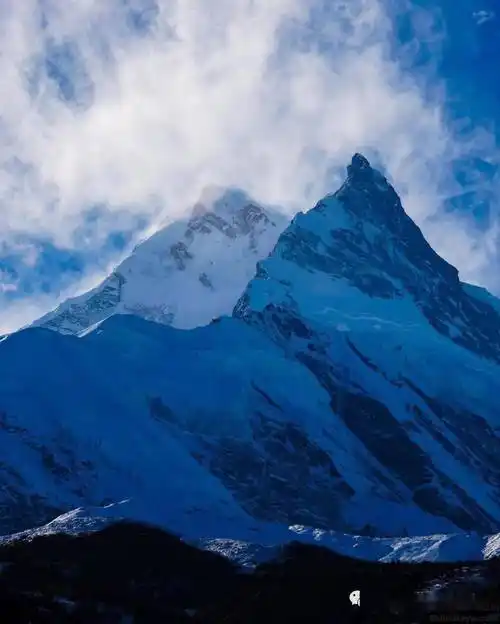 巴2021年南迦帕尔巴特峰世界最大山壁rupal侧冬季攀登