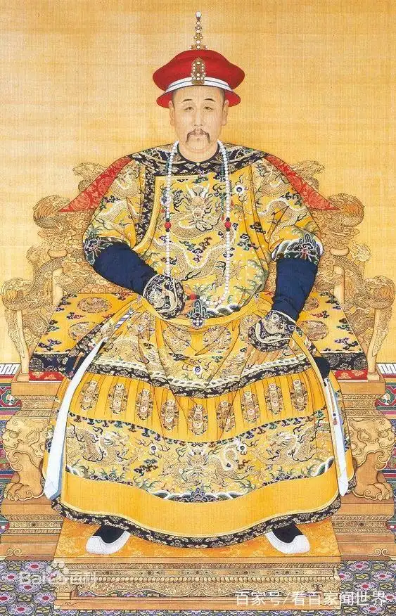 中国历史上最后一个封建王朝,清朝历代皇帝画像图集!