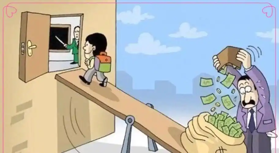 超残酷人性图:独自舔舐汗钱伤口的女生,上学要花父母血