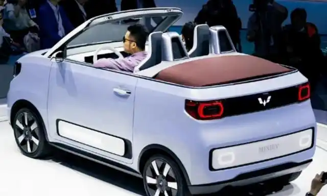 五菱宏光 mini ev敞篷版8月上市 售价4-6万元_电车之家