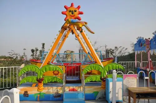 农家乐景区中小型迷你海盗船儿童游乐场设施户外经典公园游乐设备