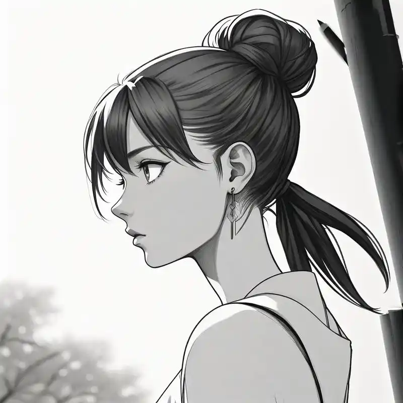 98藐视众生的眼神|黑白素描头像 这组黑白素描头像,捕捉了那些藐视