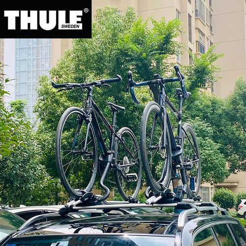 thule拓乐proride598进口顶置自行车架车载架车顶自行车单车架