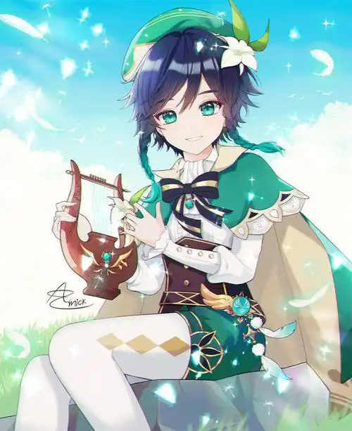 二次元美图原神美图温迪合集