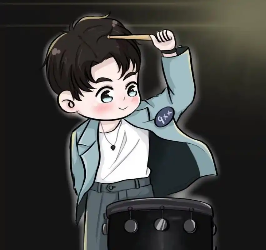 秦霄贤//q版头像 94我呢叫秦霄贤, 相声界的一个小学生, 七队的一个