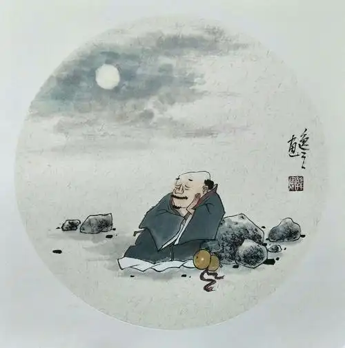 韩辉——生活禅意小品人物画