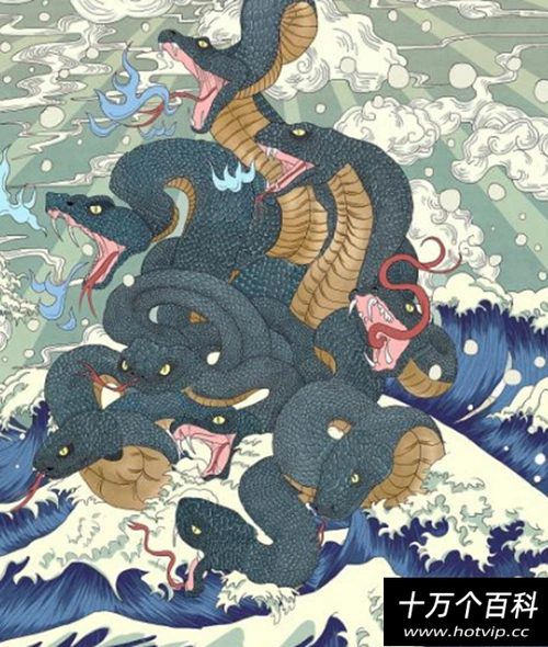 上古凶兽九婴是什么怪物有九头叫声如婴儿啼哭