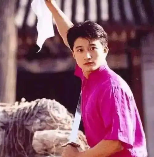 吴京啊,他可是出生在武术世家,从小就开始练武术了.