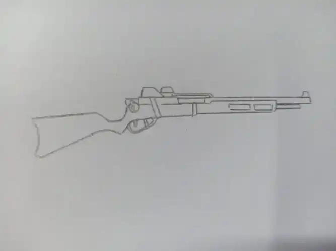 有一说一,我朋友我画枪是真的好.