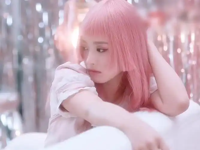 【沈月】粉发公主切造型