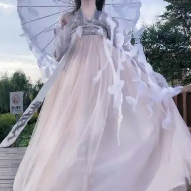 汉服部位头像女头 高清不露脸的古风汉服女生头像部位图片_女生头像