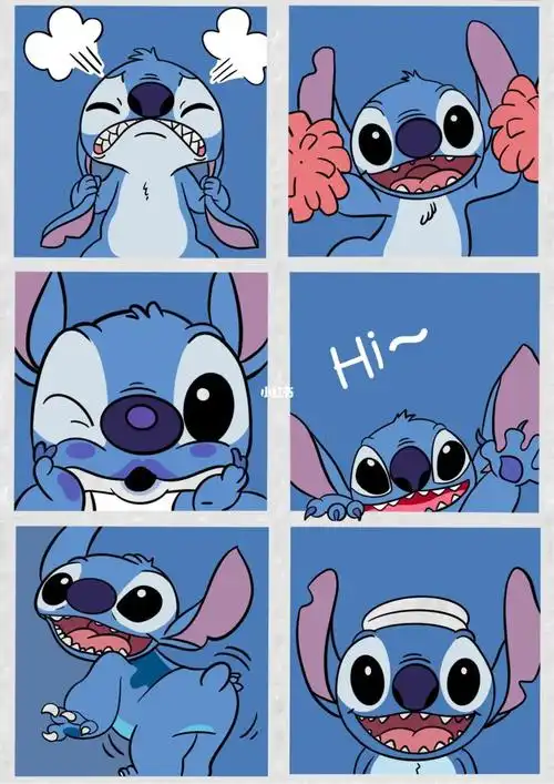 史迪仔  #手绘  #procreate  #格子画  #手绘头像  #卡通头像  #敝浇