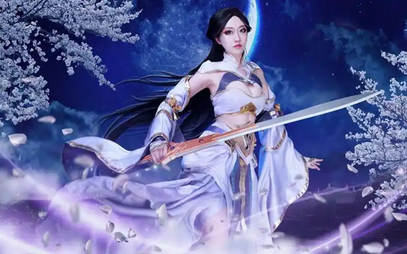 【3dmax建模】王者荣耀真人版"露娜"角色模型建模