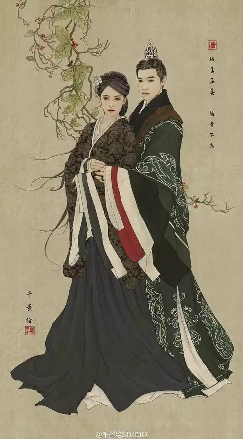 迷人的古风线条,古色古香,一笔一画美到晕厥