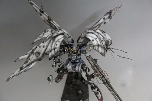 现货 拼装 合金骨架 2018比赛作品飞翼战损(比赛专用!