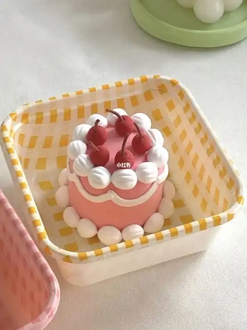 我的手工日常#超轻粘土#我的粘土世界#粘土蛋糕