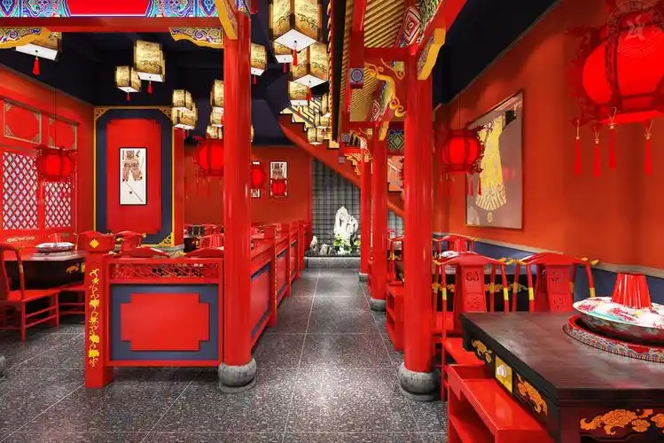 国潮风火锅店装修设计