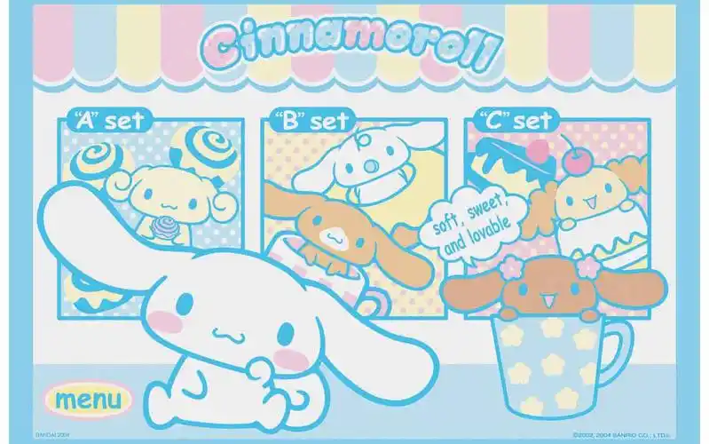 三丽鸥sanrio 开玉桂狗扭蛋