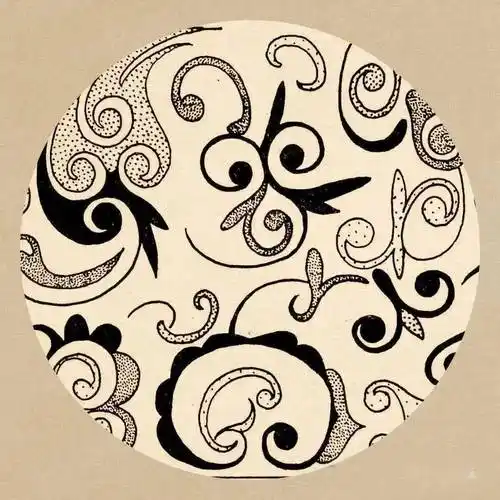 中国传统吉祥纹样图案线稿素材!_花纹